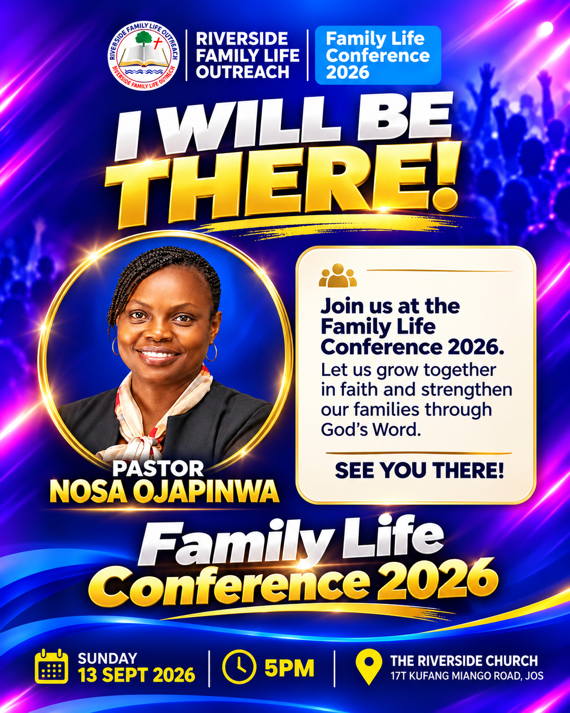 Family Life Conference 2026 personalized graphic preview